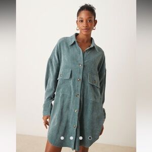 ASOS CORDUROY SHIRT/DRESS